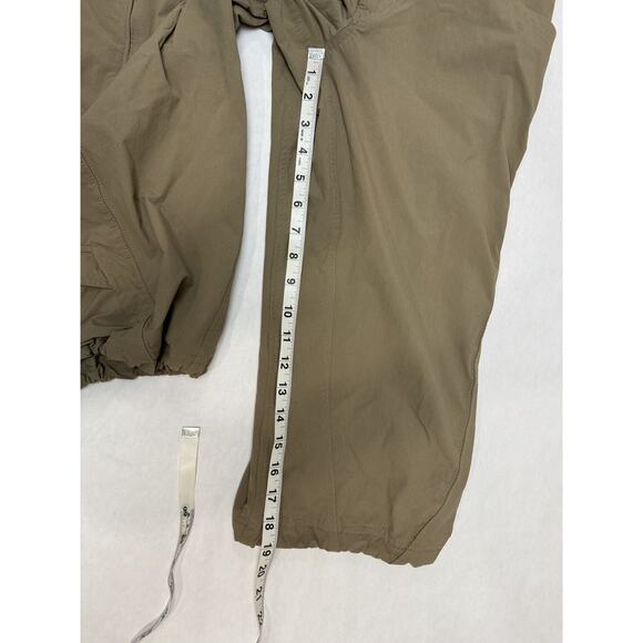 Mountain Hardware Capri Pant Brown Hiking Cropped Women Quick Dry Size 8 - Picture 10 of 15